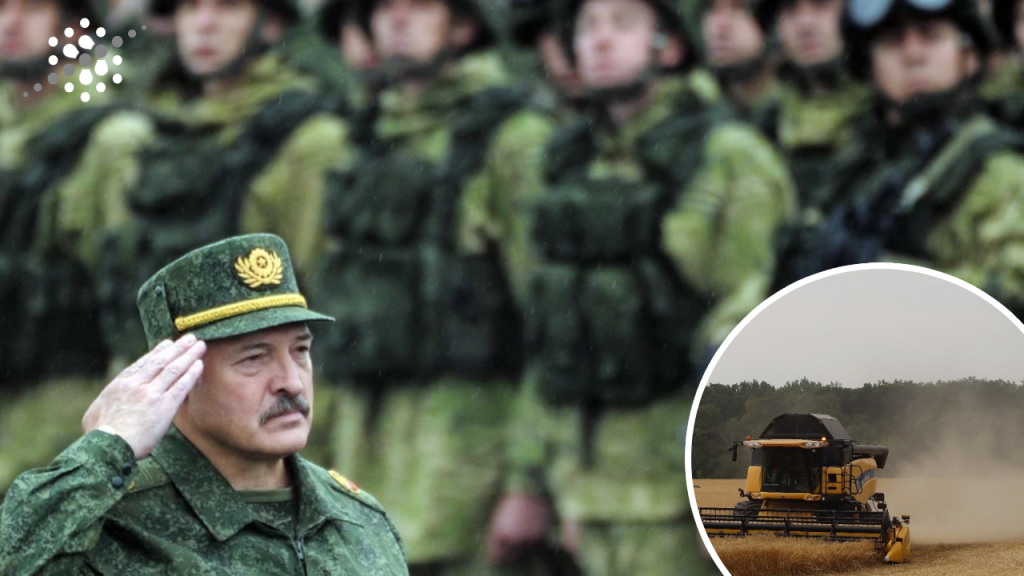 ЛУКАШЕНКО ВІДПРАВИВ АРМІЮ НА ЖНИВА